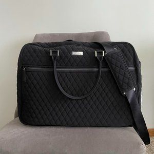 NWT Vera Bradley Grand Traveler Weekender Classic Black